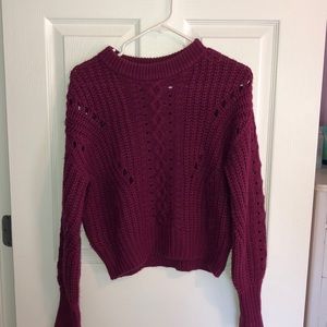 Purple Sweater